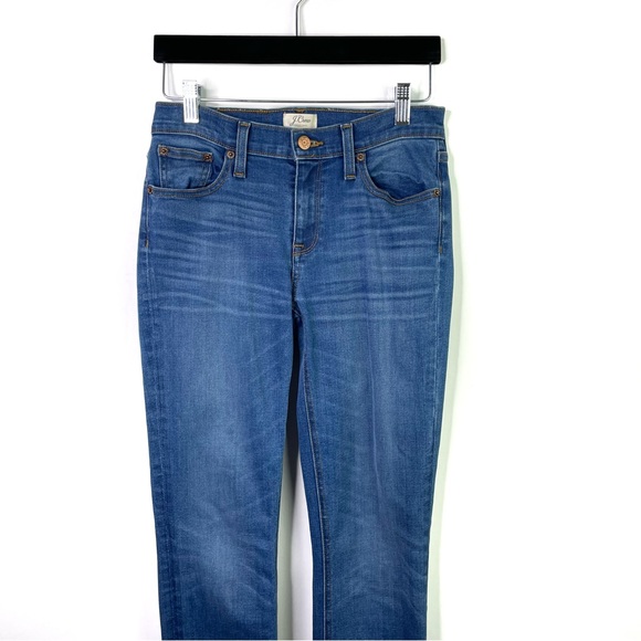 J. Crew Matchstick Jeans Midrise Medium Wash Stretch Womens Style E0070 Size 25 - Picture 5 of 12